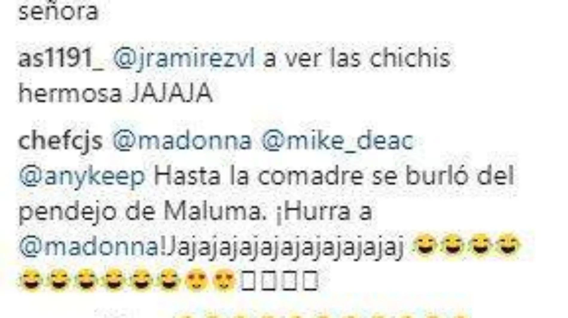 MALUMA comentarios